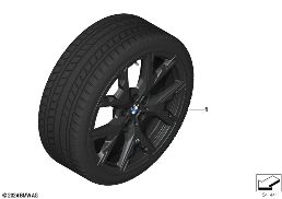 WINTER WHEEL W/ TIRE M Y-SPOKE 976 - 19