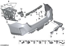M TRIM, REAR