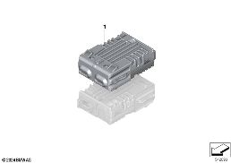 USB SEPARATE COMPONENTS diagram for BMW 1 Series F70 120d