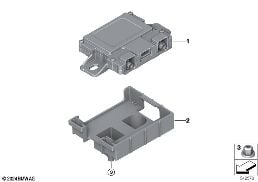 LTE COMPENSATOR diagram for BMW 5 Series G30 LCI 545eX