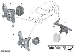 VEHICLE SOUND GENERATOR diagram for BMW X3 G01 30eX