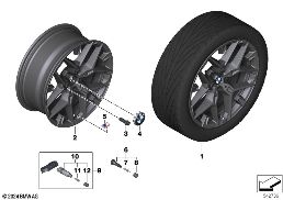 BMW LM-velg dub. sp. 1039M - 18