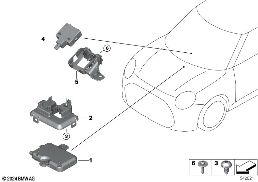 Mýtný systém diagram for BMW MINI F66 JCW