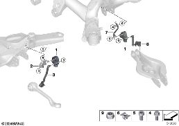 Sensor distansreglage foer ljus diagram for BMW 3 Series G28 Sedan 330LiX