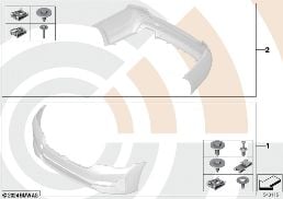INSTALLATION KIT, BUMPER