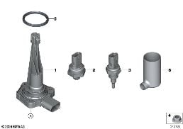 SENSORS diagram for BMW Rolls-Royce Ghost RR21 Ghost