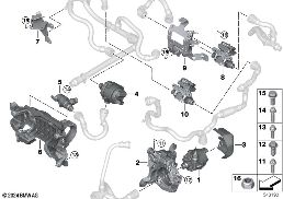 電氣元件 diagram for BMW X2 U10 iX2 xDrive30