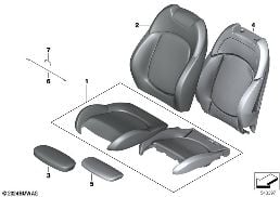 SEAT, FRONT, UPHLSTRY, COVER, SPORT SEAT