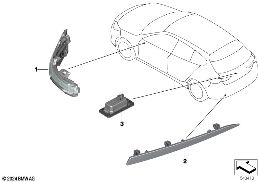AUXILIARY TURN SIGNAL LAMP/S OUTER