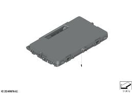 SEPARATE COMPONENTS TELEPHONY WCA/NFC diagram for BMW 1 Series F70 120d