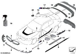 M PERFORMANCE AERODYNAMICS ACC.PARTS