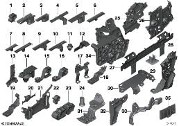VARIOUS CABLE HOLDERS