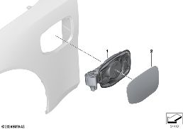 CHARGING SOCKET FLAP FRONT