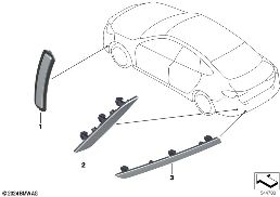 REFLECTOR diagram for BMW 2 Series F74 Gran Coupé 228 xDrive