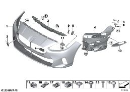 TRIM COVER, FRONT