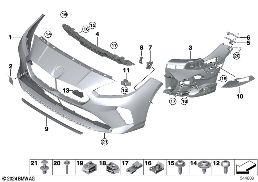 M TRIM, FRONT