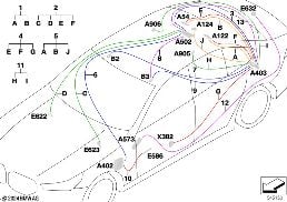 REPAIR CABLE MAIN WIRING HARN.SHIELDED diagram for BMW 5 Series G60 Sedan 550eX