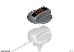 TANK CAP, CAP, CARBON