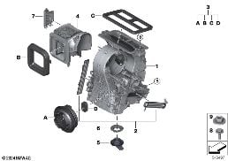 SPIRAL HOUSING WITH FLAPS diagram for BMW X2 U10 18d