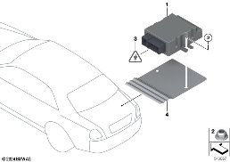 Apparecchio di comando pompa carburante diagram for BMW Rolls-Royce Phantom RR11 Phantom