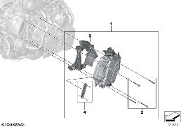 INVERTER 7HDT400/HDT400M diagram for BMW X2 U10 20dX