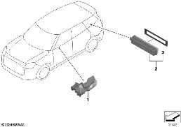 Zusatzblinkleuchte/ Leuchten aussen diagram for BMW MINI F66 JCW