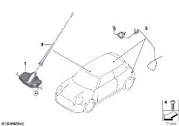 SINGLE PARTS ANTENNA