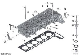 CYLINDER HEAD/MOUNTING PARTS