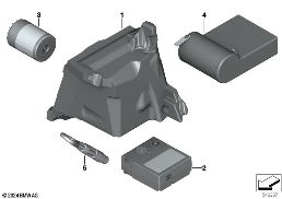 ONBOARD EQUIPMENT diagram for BMW 7 Series G70 750eX