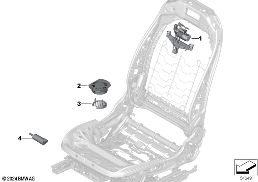 SEAT, FRONT, ELECTRICAL AND MOTORS