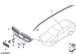 EXTERIOR TRIM / GRILL