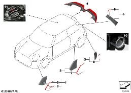 JCW AERODYNAMICS ACCESSORY PARTS F6X