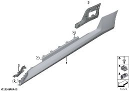 M COVER FOR ROCKER PANEL / WHEEL ARCH