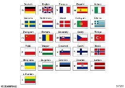 LICENSE TEXTS BMW EU diagram for BMW 3 Series G21 Touring 320d