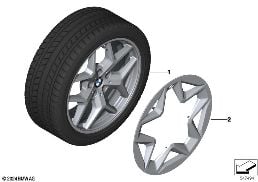 Kompl.koło zimowe Y-Spoke 932 - 18