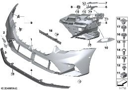 M TRIM, FRONT
