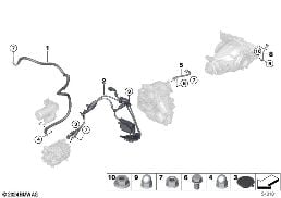 Câble de batterie diagram for BMW 4 Series G23 Cabriolet LCI 430iX