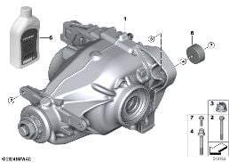 REAR-AXLE-DRIVE diagram for BMW 4 Series G22 Coupé LCI 420d