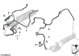 FUEL TANK BREATHER VALVE diagram for BMW X5 G05 LCI M60iX