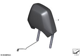 Individual Encosto cabeça Banco despor.M diagram for BMW 5 Series G61 Touring 520dX