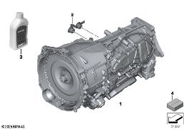 Caixa velocidades automática GA8HP60MH diagram for BMW 3 Series G20 Berlina LCI M340i