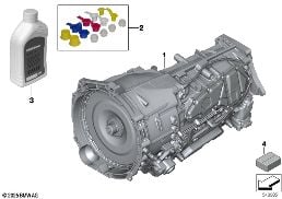 AUTOMATIC TRANSMISSION GA8HP60 diagram for BMW 4 Series G23 Convertible LCI 420i