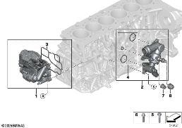 COOLING SYSTEM-THERMOSTAT HOUSING