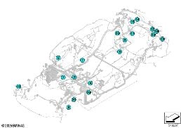 PLUG CONNECTION FROM X19*1B->X289*2B diagram for BMW 3 Series G20 Sedan LCI 320d