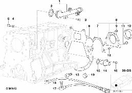 ENGINE BLOCK MOUNTING PARTS