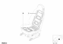 SEAT HEATING diagram for BMW Z3 E36 M