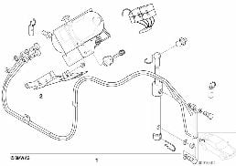 EH FOLDING TOP diagram for BMW Z3 E36 M