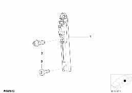 SAFETY BELT ADJUSTER diagram for BMW 3 Series E46 318i
