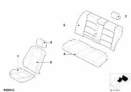 個性化車型 97 / 98 南非 diagram for BMW 3 Series E36 323i