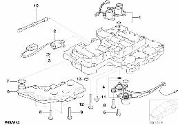 A5s300j monteringsdetaljer vaexelsats diagram for BMW 3 Series E36 320i
